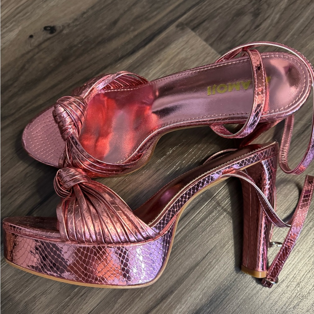 Pink Platform Heels